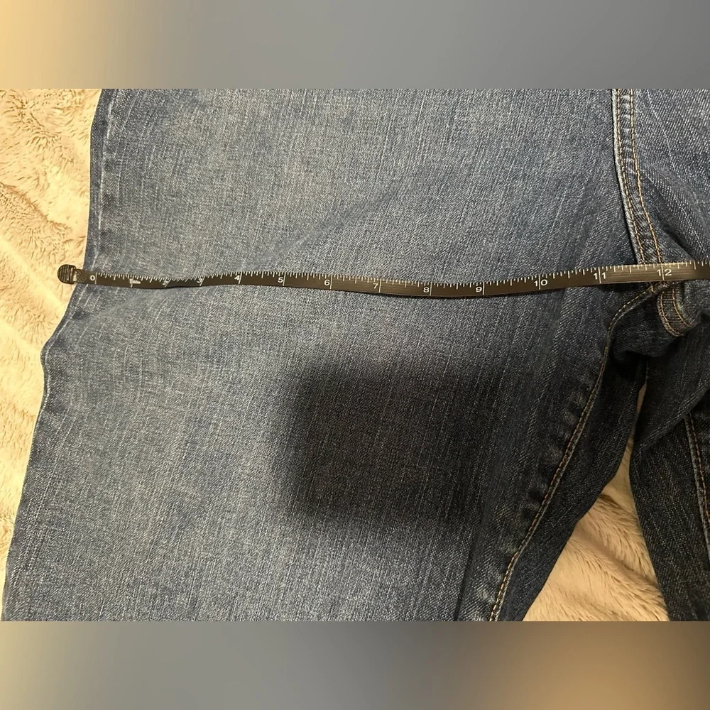 Eddie Bauer Women’s Tall Femme Grande Pants Blue Jeans Size 18T - Picture 5 of 13